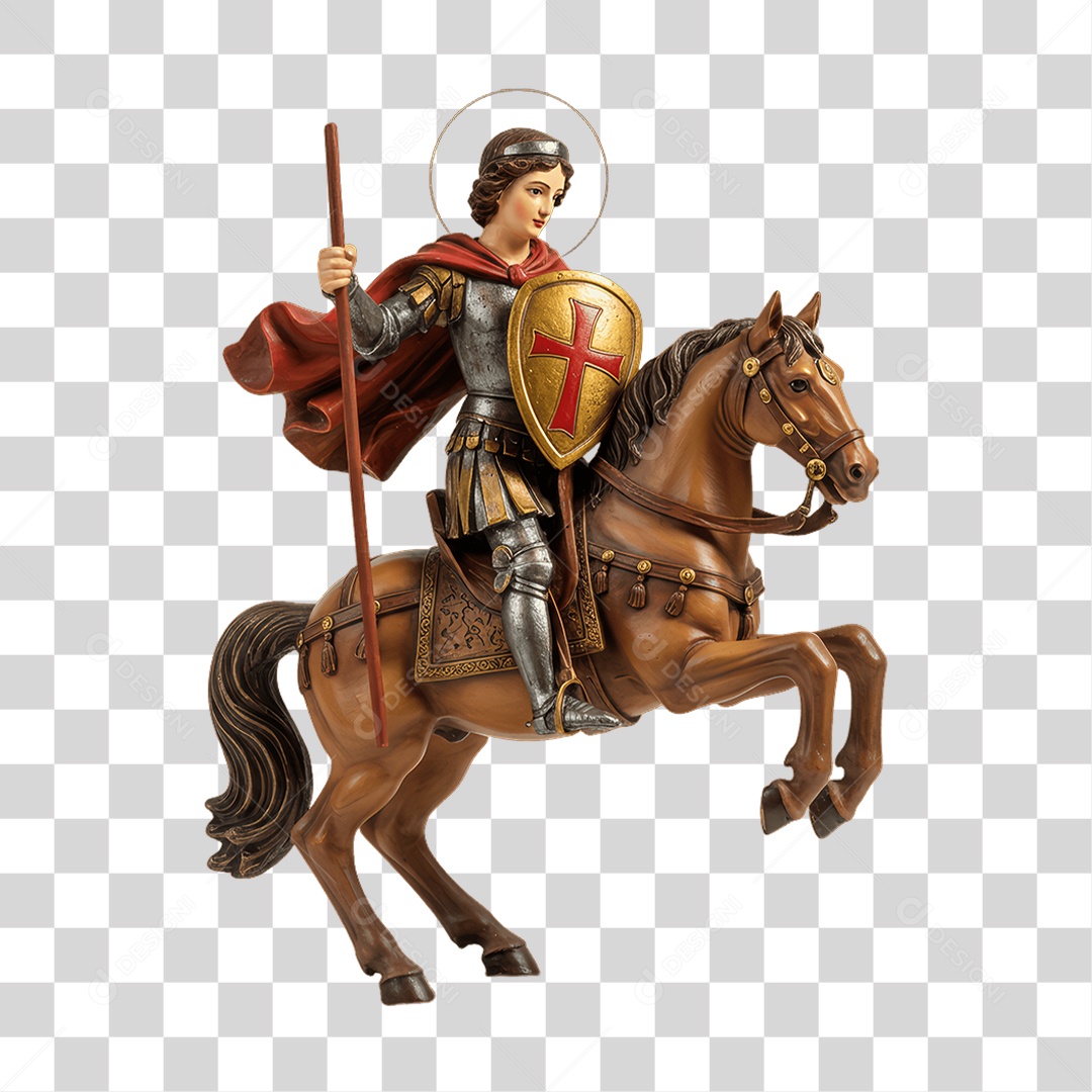 Imagem Semelhante a São Jorge Padroeiro PNG Transparente