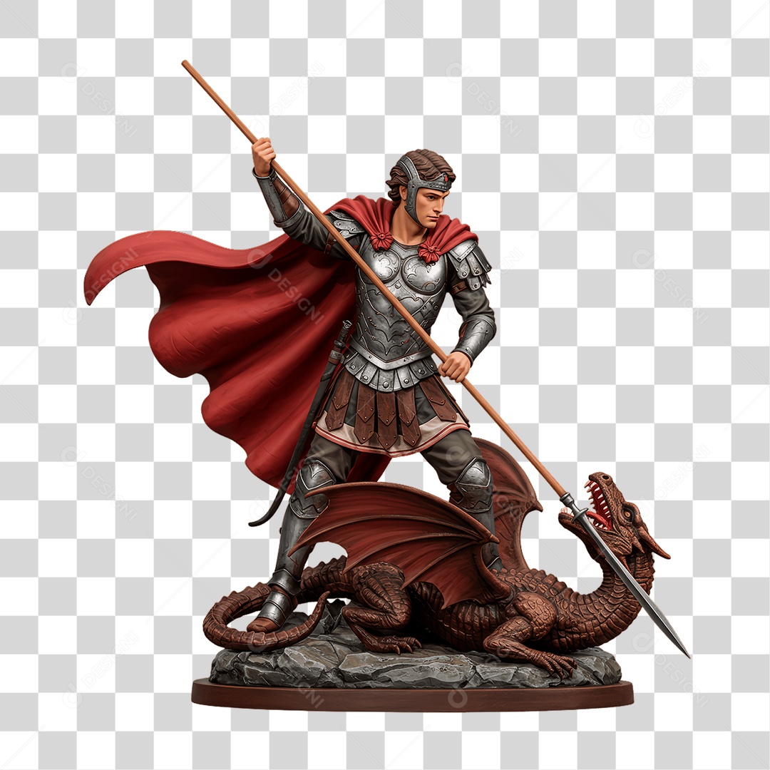 Imagem Semelhante a São Jorge PNG Transparente