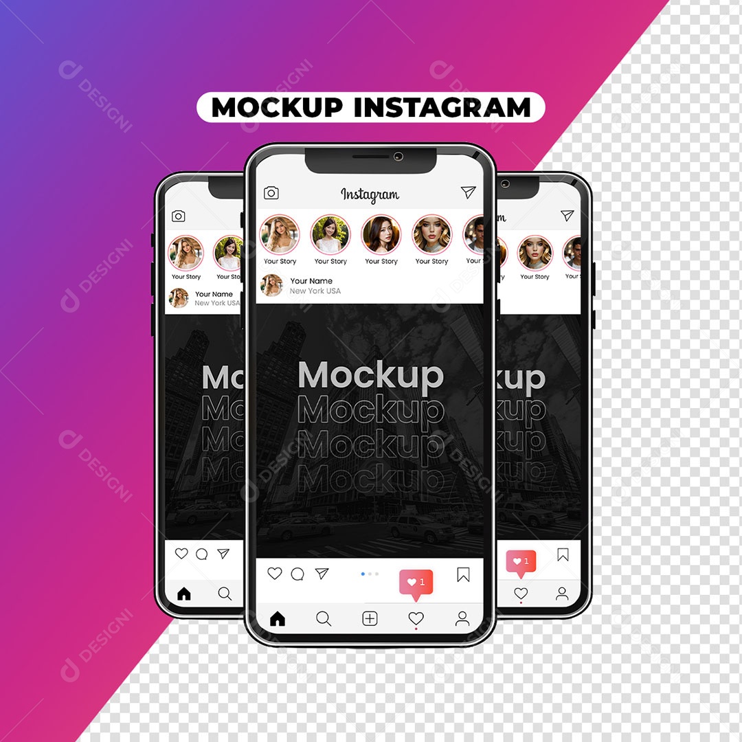 IPhone Celular Smartphone Mockup PSD