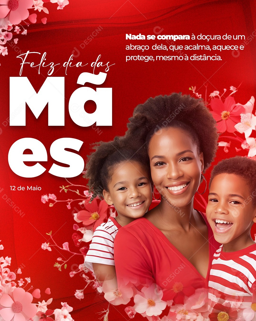 Feliz Dia Das Mães 12 de Maio Social Media PSD Editável