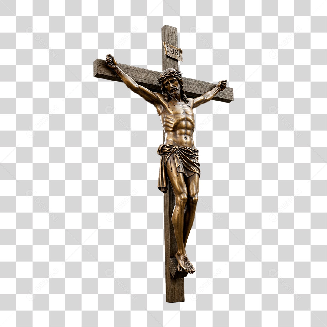 Imagem Semelhante a Jesus na Cruz PNG Transparente