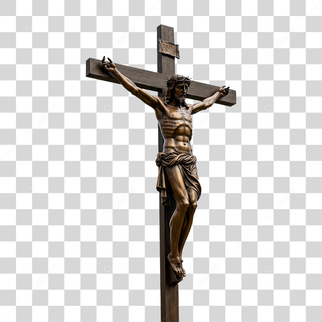 Imagem Semelhante a Jesus na Cruz PNG Transparente