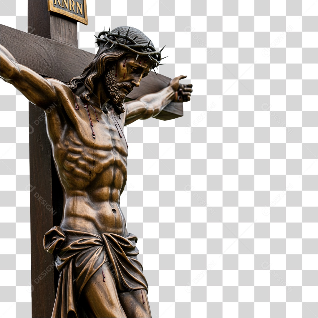 Imagem Semelhante a Jesus na Cruz PNG Transparente