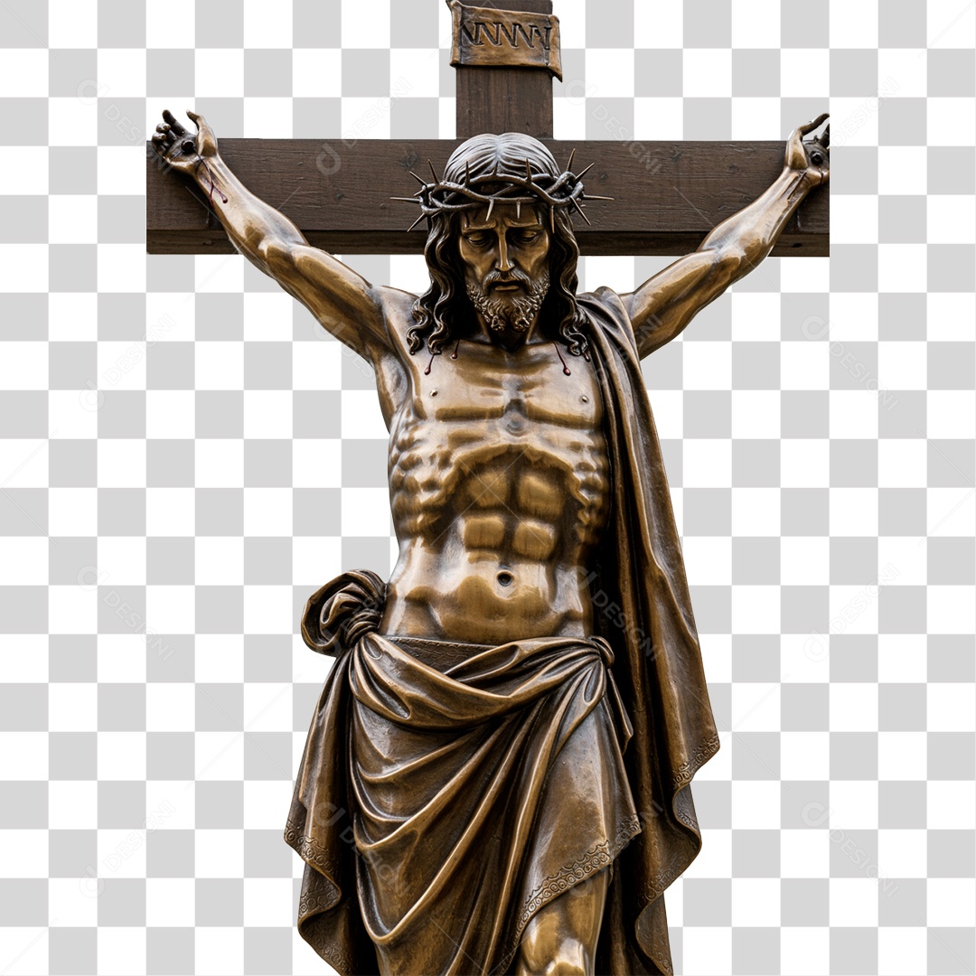 Imagem Semelhante a Jesus na Cruz PNG Transparente