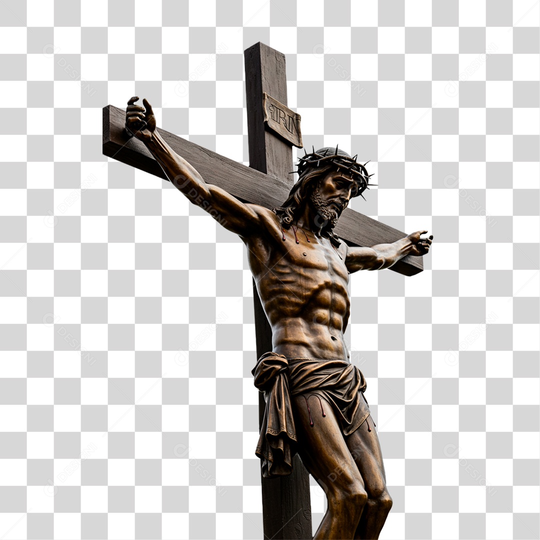 Imagem Semelhante a Jesus na Cruz PNG Transparente