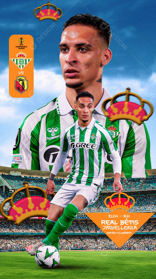 Story Flyer Jogo De Futebol Social Mídia PSD Editável