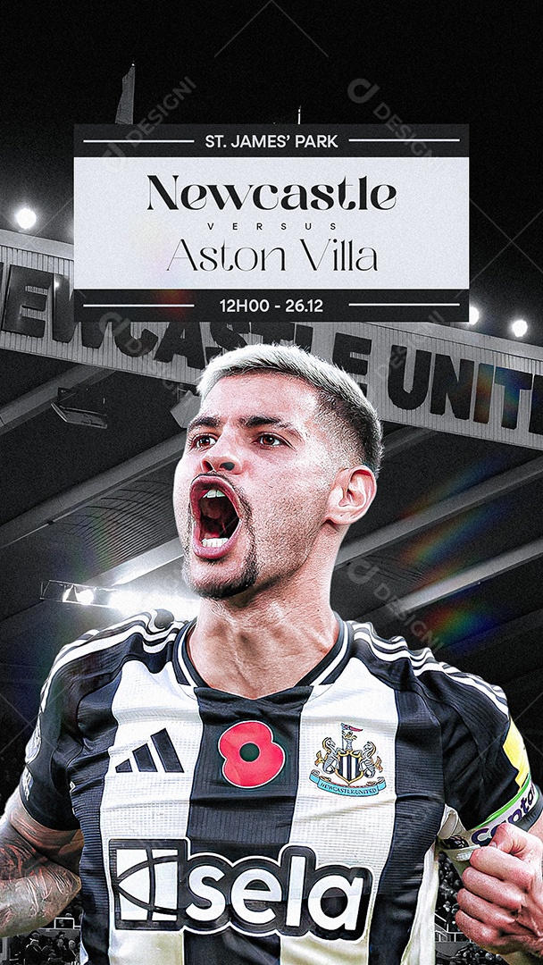 Story Flyer Jogo De Futebol Social Mídia PSD Editável