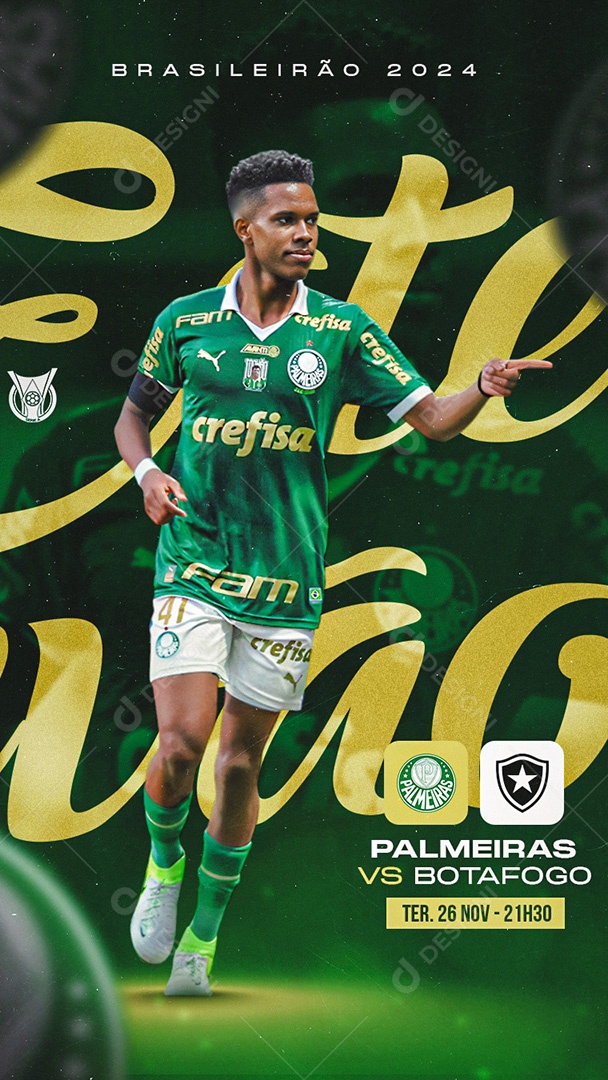 Story Flyer Jogo De Futebol Social Mídia PSD Editável