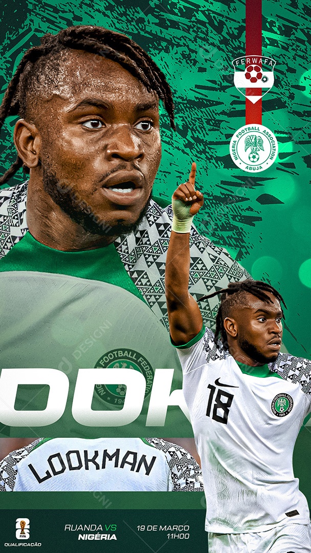 Story Flyer Jogo De Futebol Social Mídia PSD Editável