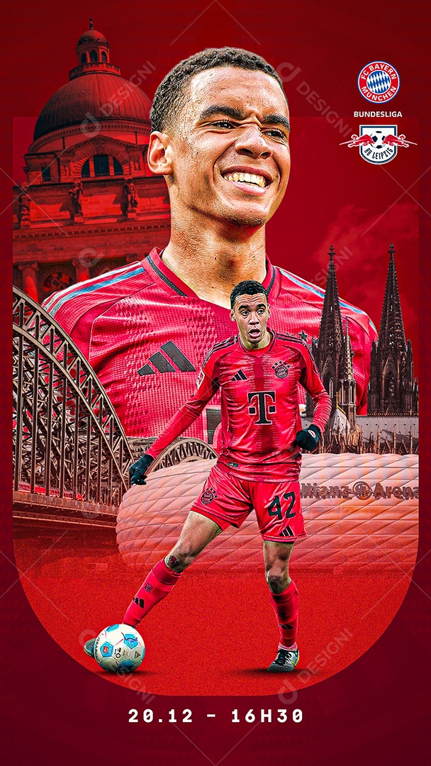 Story Flyer Jogo De Futebol Social Mídia PSD Editável