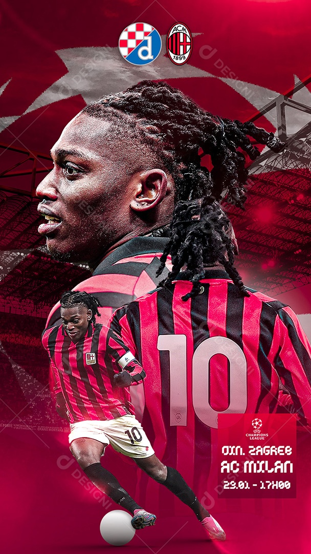 Story Flyer Jogo De Futebol Social Mídia PSD Editável