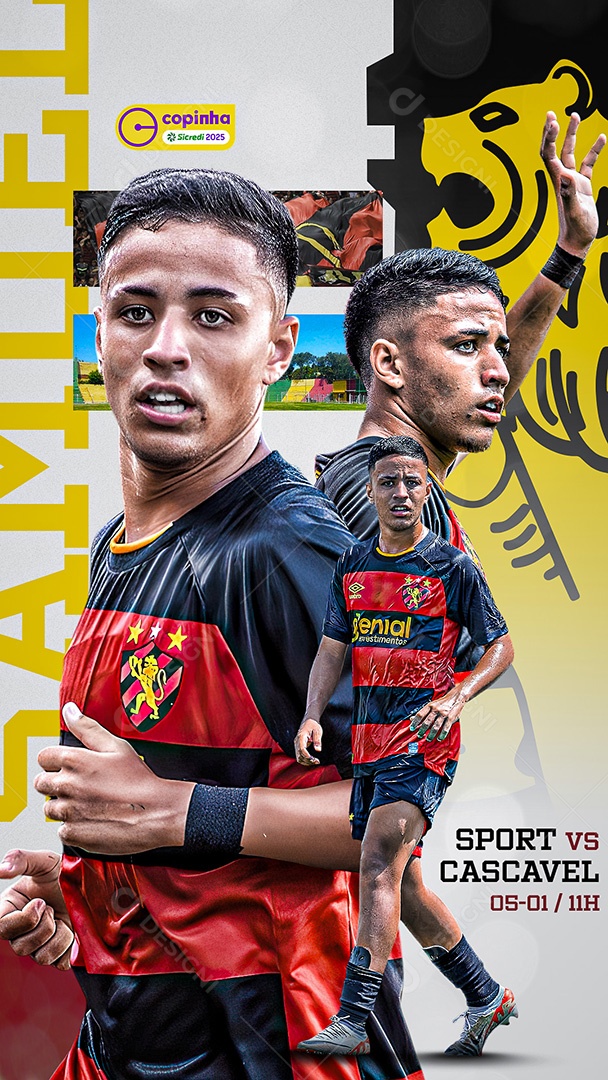 Story Flyer Jogo De Futebol Social Mídia PSD Editável