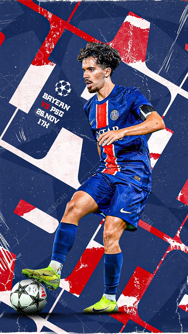 Story Flyer Jogo De Futebol Social Mídia PSD Editável