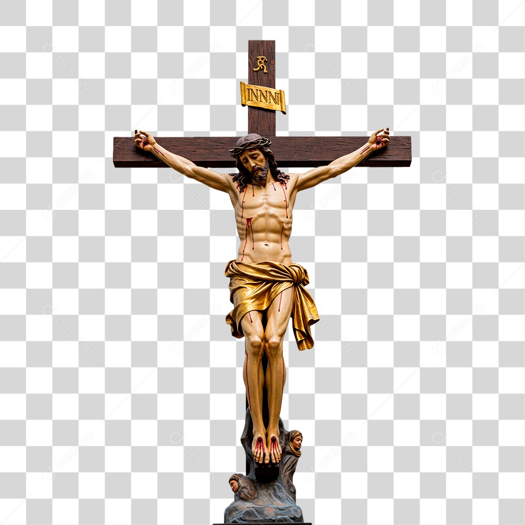 Imagem Semelhante a Jesus na Cruz PNG Transparente