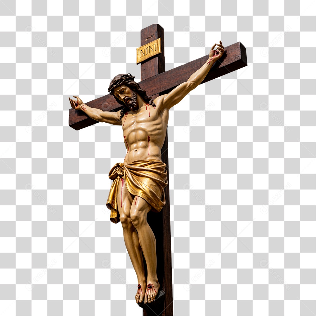 Imagem Semelhante a Jesus na Cruz PNG Transparente