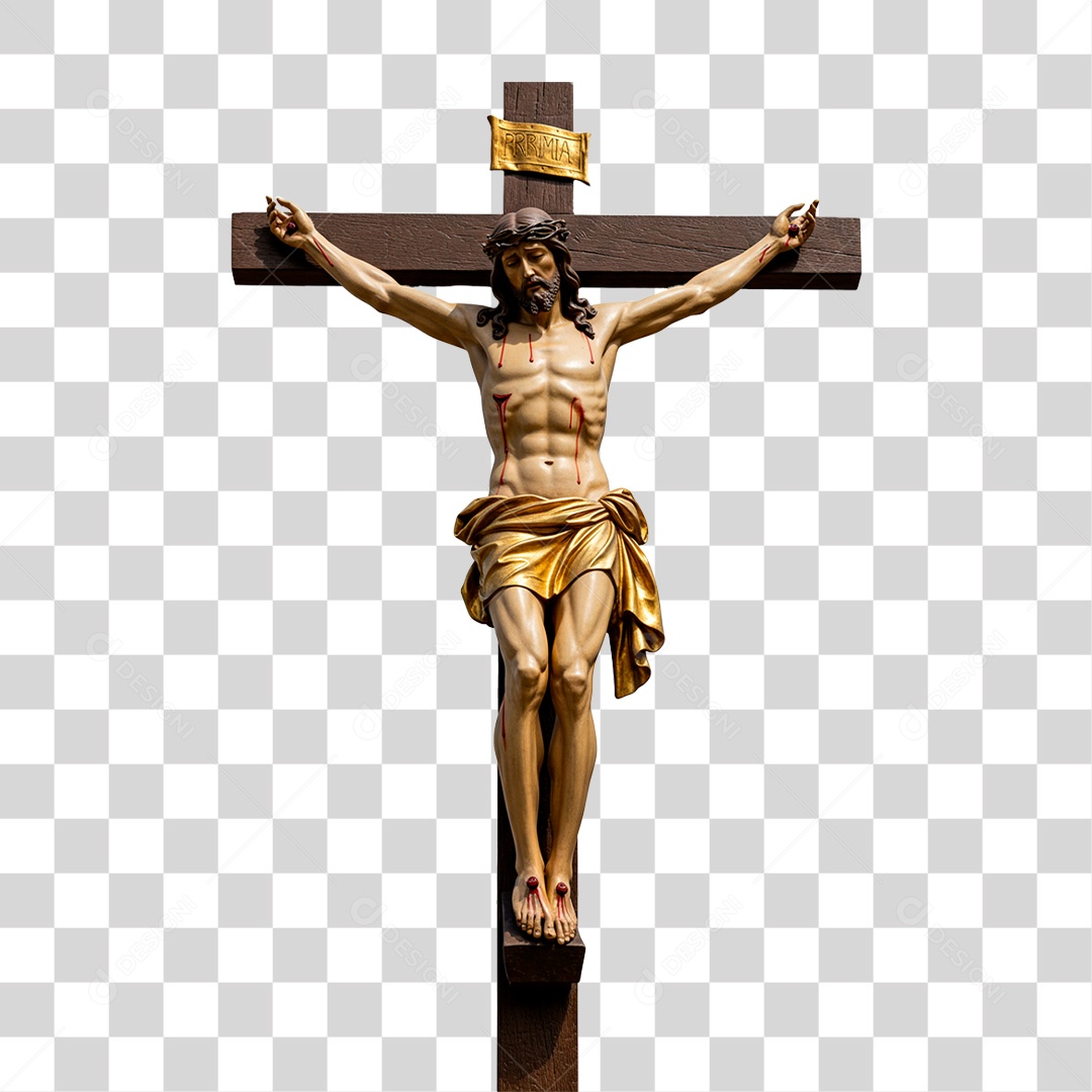 Imagem Semelhante a Jesus na Cruz PNG Transparente