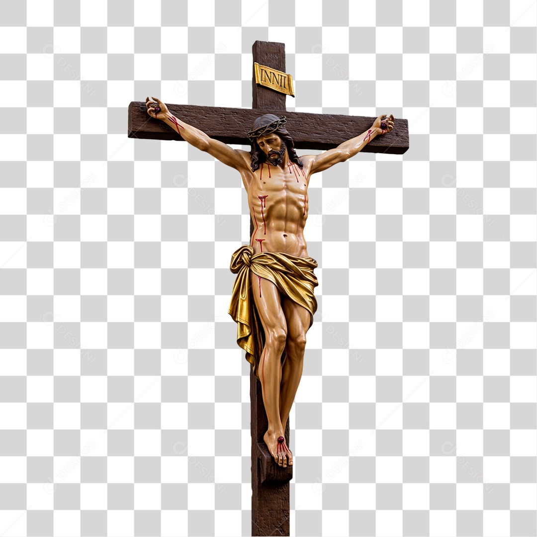 Imagem Semelhante a Jesus na Cruz PNG Transparente