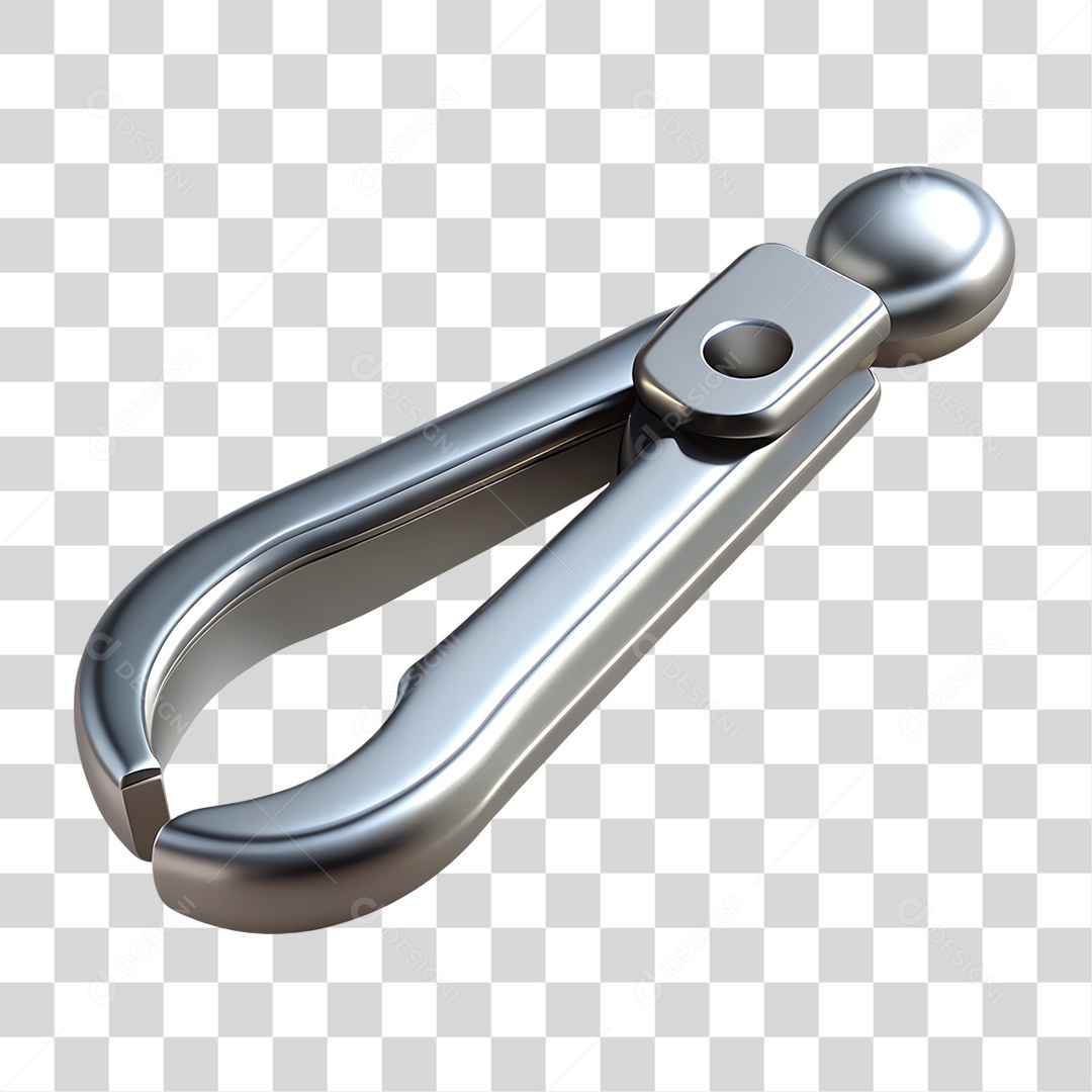 Pinça Metálica PNG Transparente