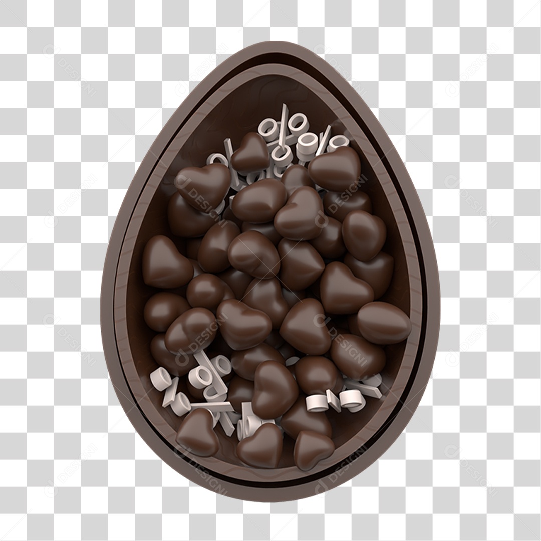 Ovo de Páscoa PNG Transparente