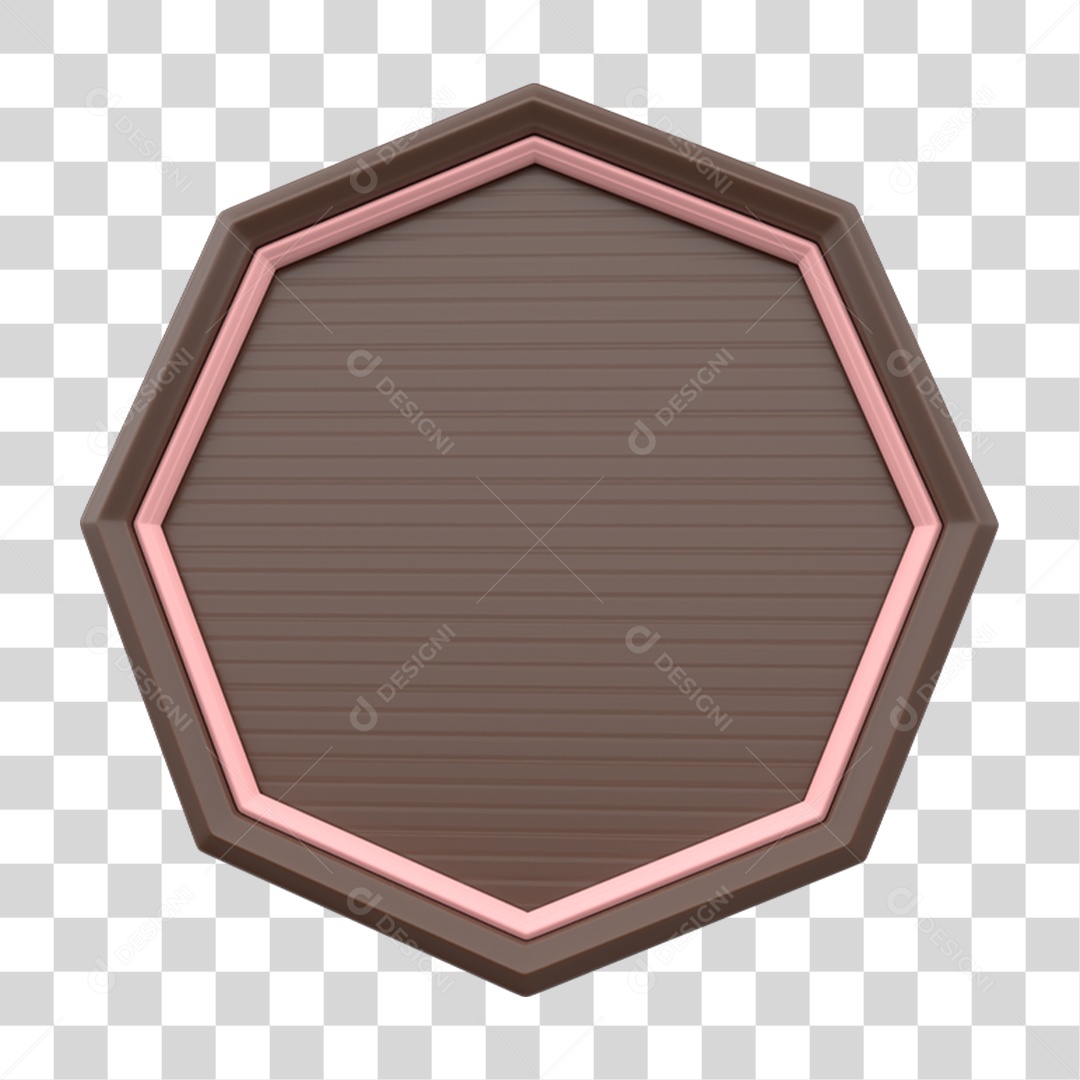 Placa de Madeira PNG Transparente