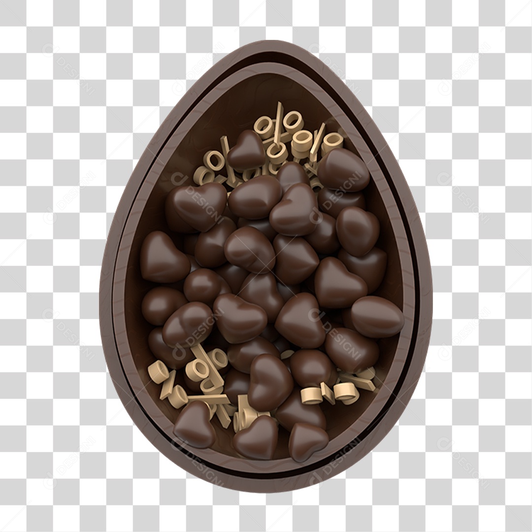 Ovo de Páscoa PNG Transparente