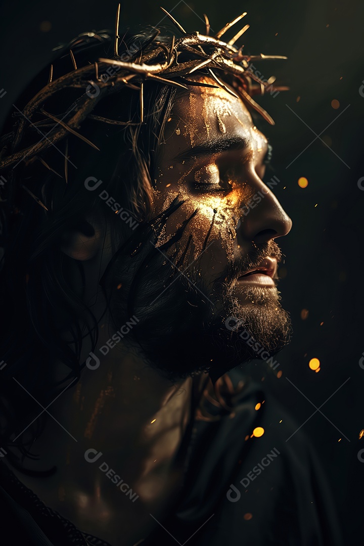 Imagem coroa de espinhos jesus semana santa sexta feira santa paixão de cristo