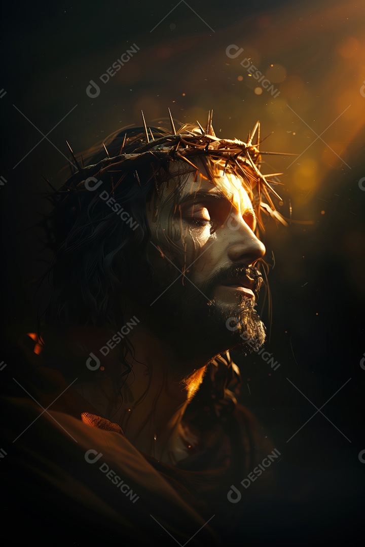 Imagem coroa de espinhos jesus semana santa sexta feira santa paixão de cristo