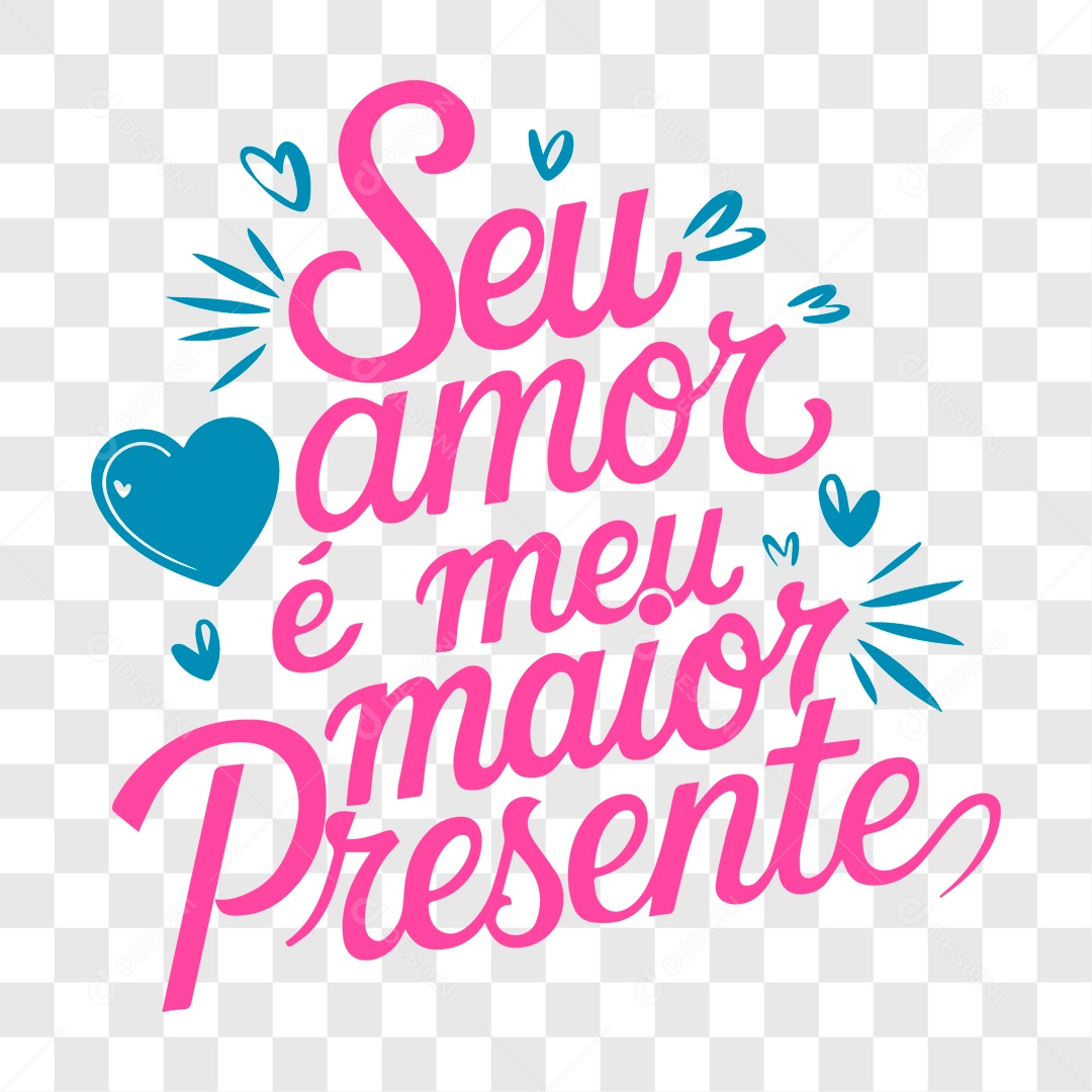 Lettering Dia das Mães EPS + PNG