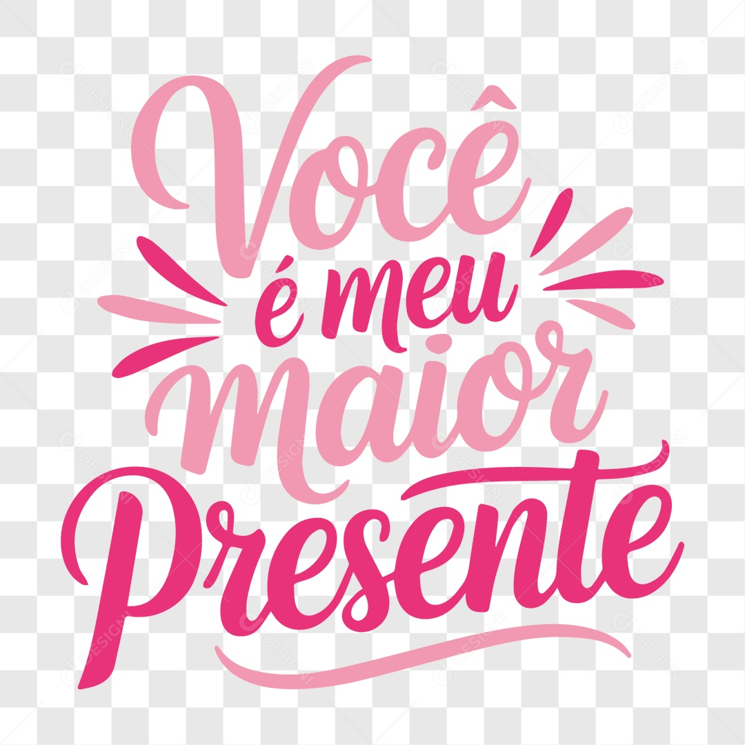 Lettering Dia das Mães EPS + PNG
