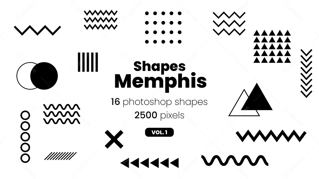 Memphis Shapes e Formas CSH