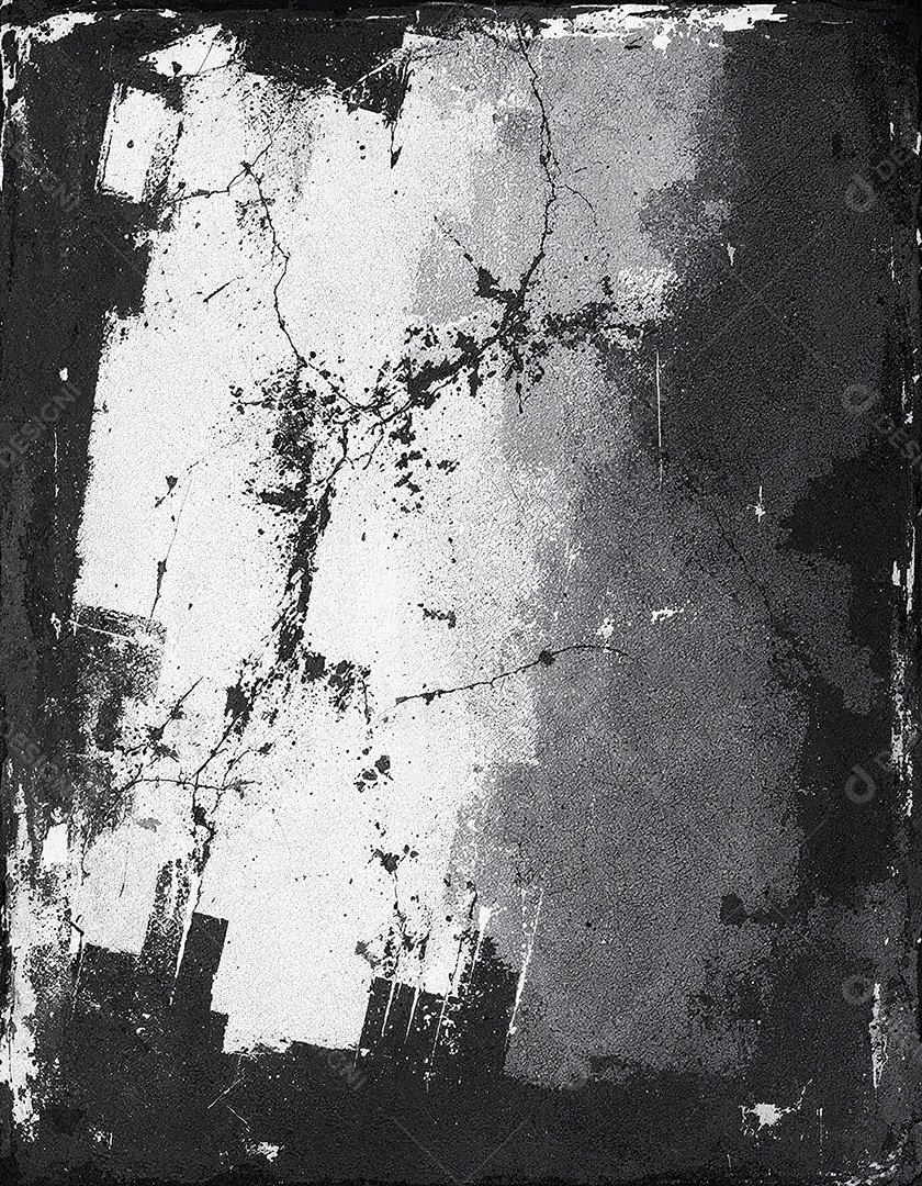 Abstrato grunge preto e branco textura desgastada