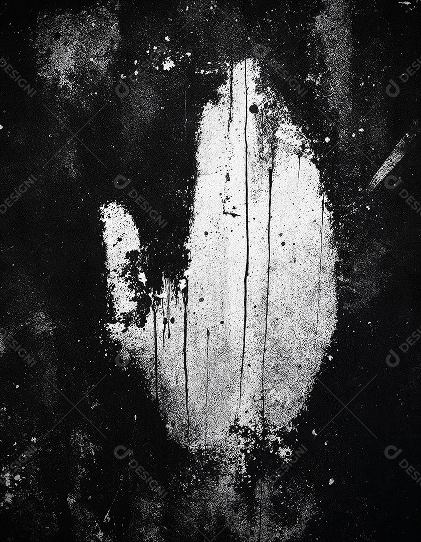 Abstrato grunge preto e branco textura desgastada