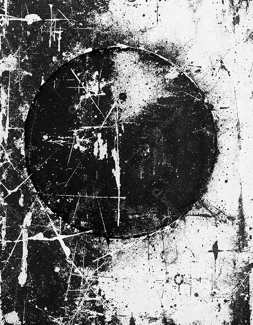 Abstrato grunge preto e branco textura desgastada