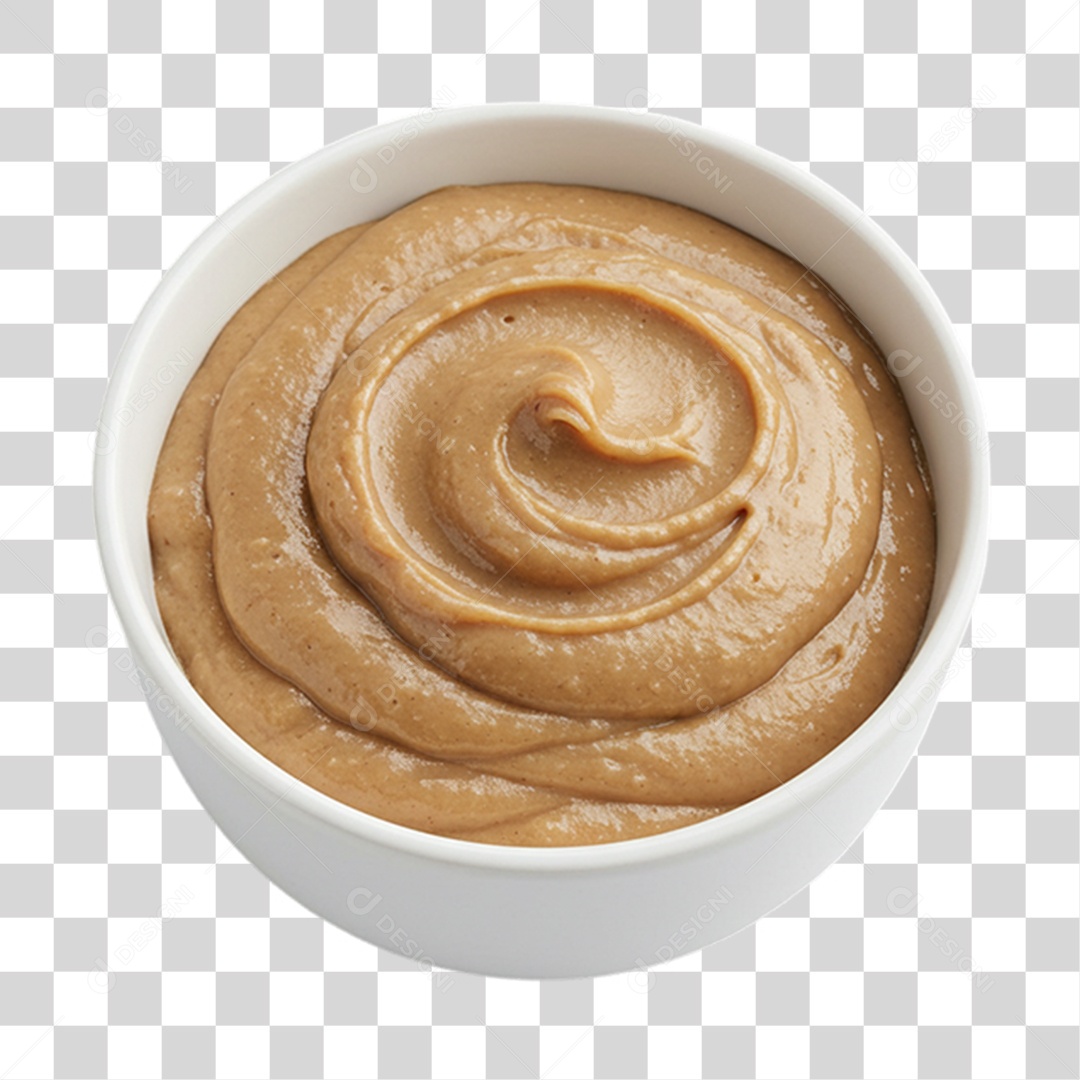 Creme em Vasilha PNG Transparente