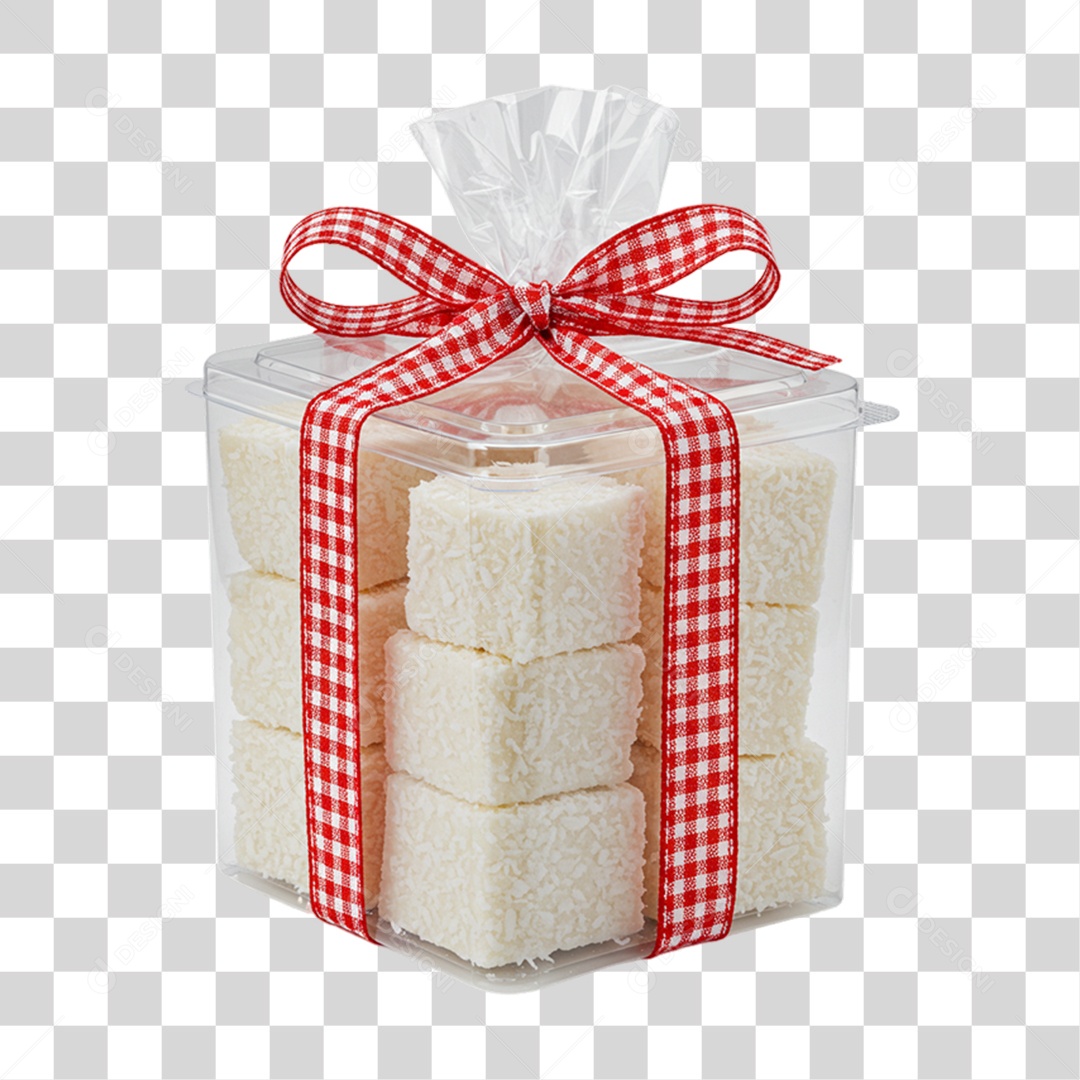 Pote de Doce em Festa Junina PNG Transparente