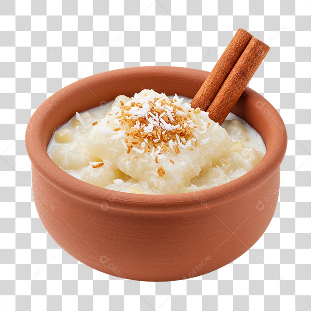 Canjica de Milho com Canela PNG Transparente