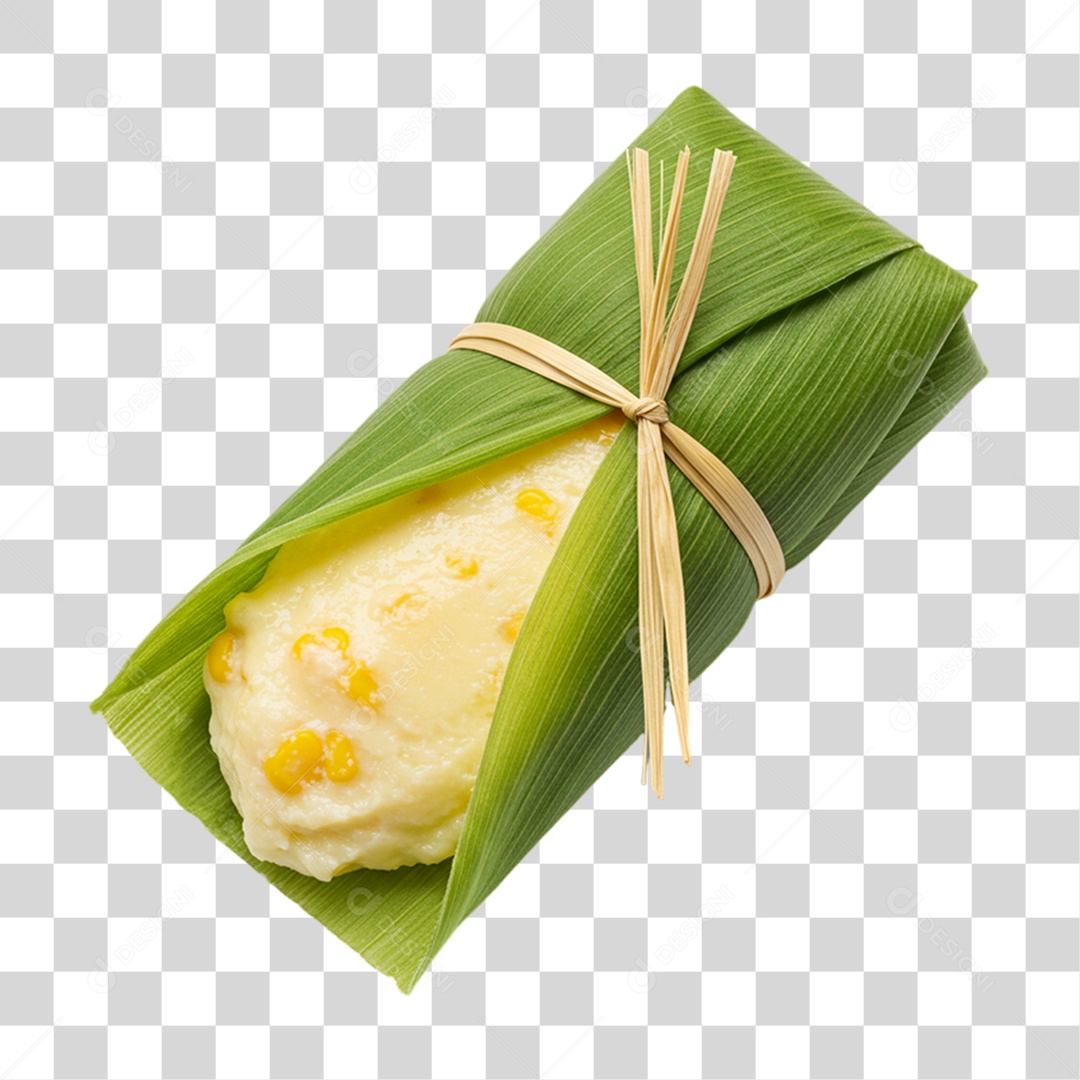 Pamonha de Milho PNG Transparente