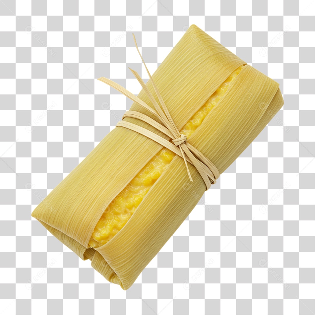 Pamonha de Milho PNG Transparente