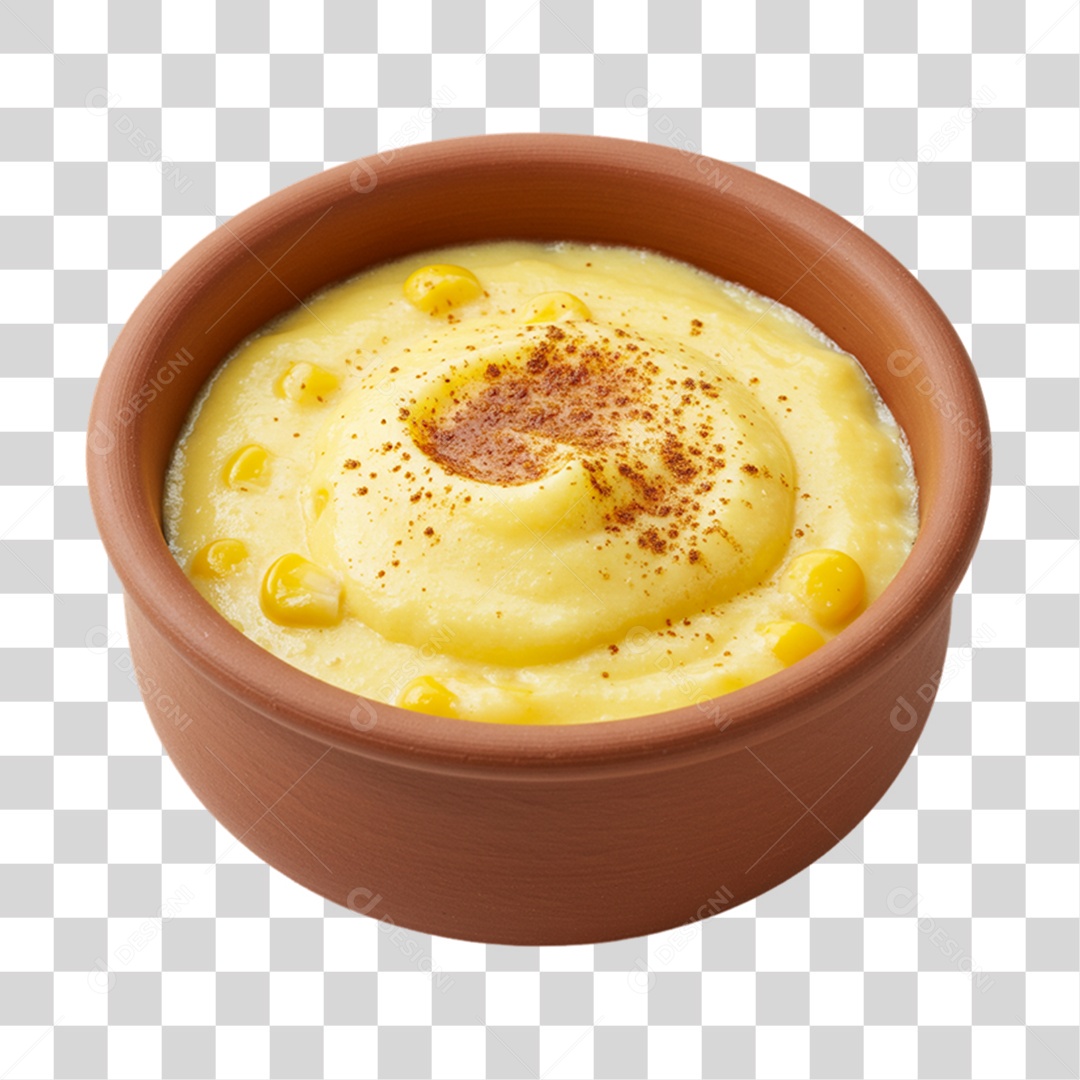 Curau de Milho PNG Transparente