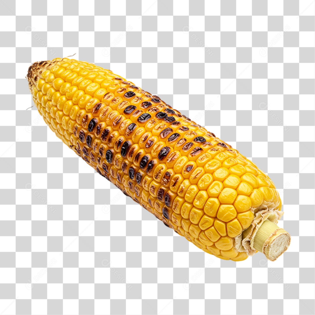 Milho Assado PNG Transparente