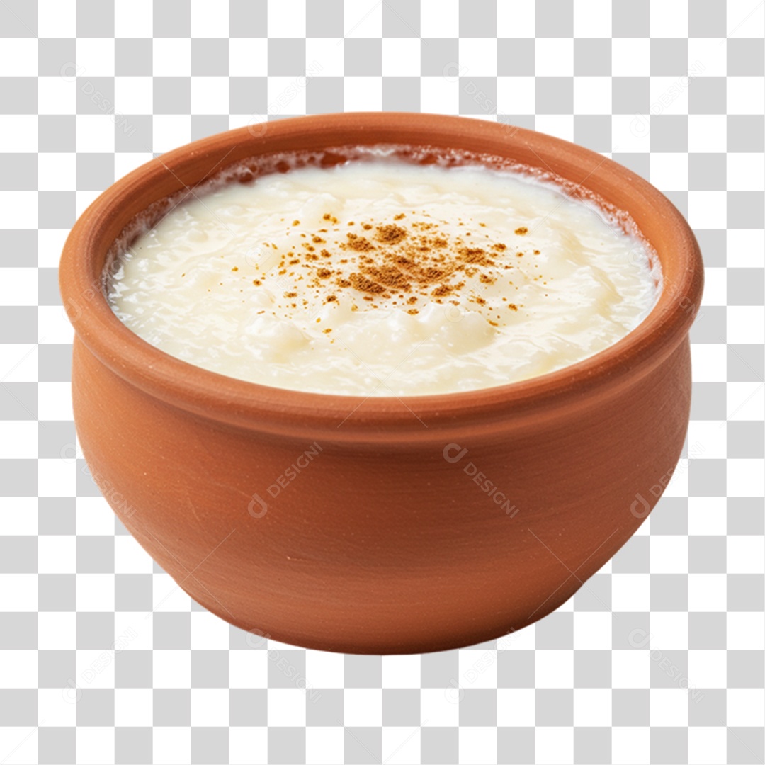 Creme em Vasilha PNG Transparente