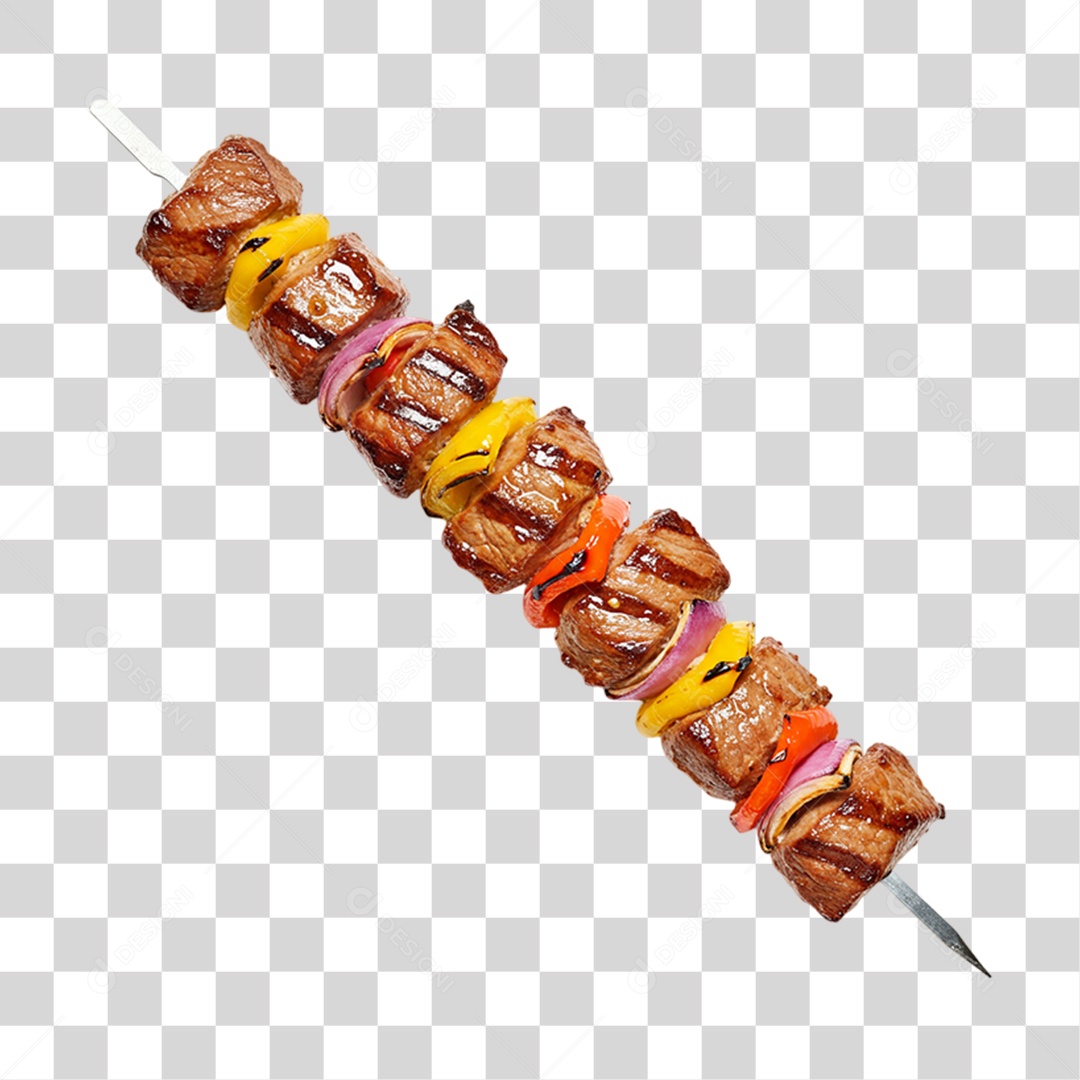 Espetinho Churrasquinho PNG Transparente