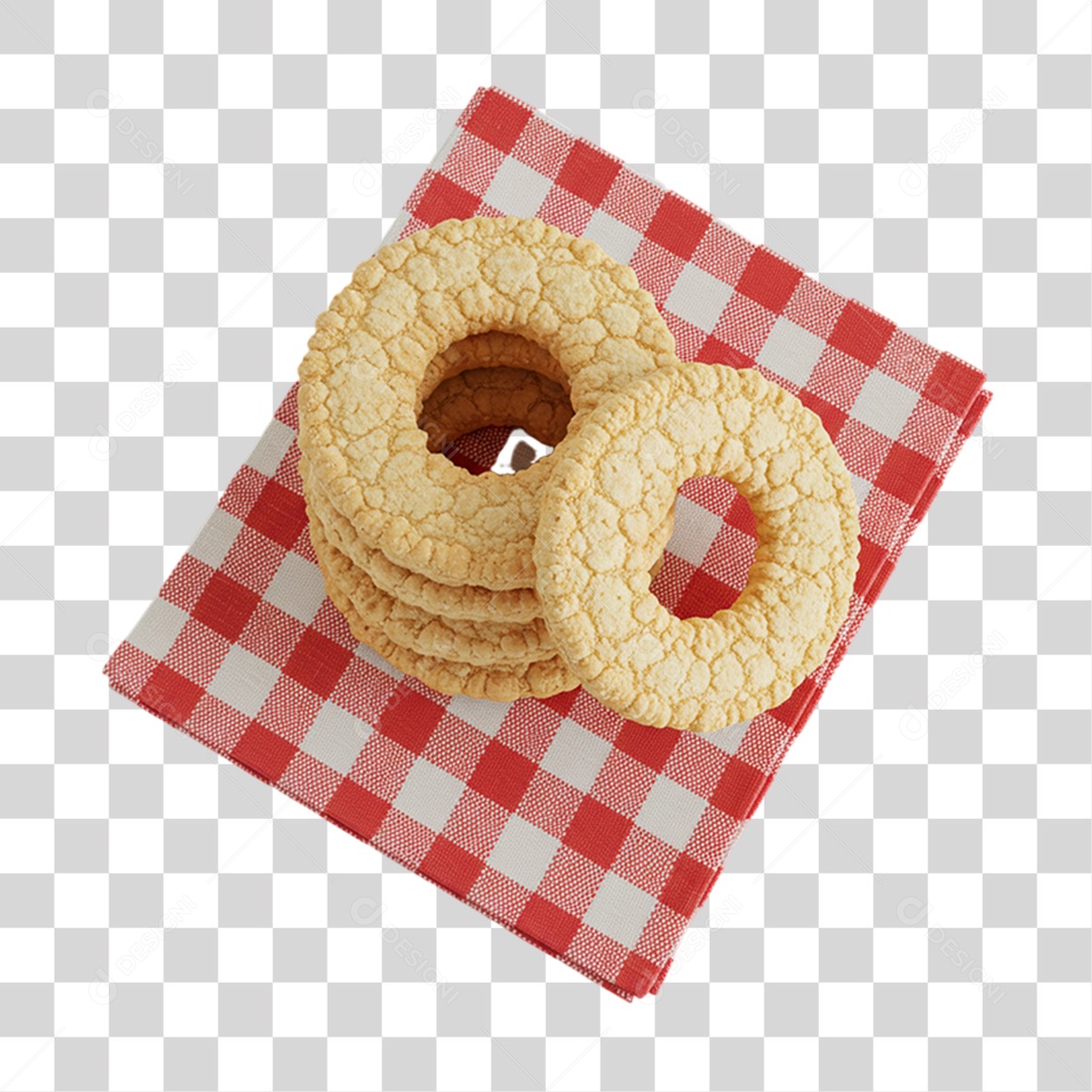 Biscoitos Empilhados PNG Transparente