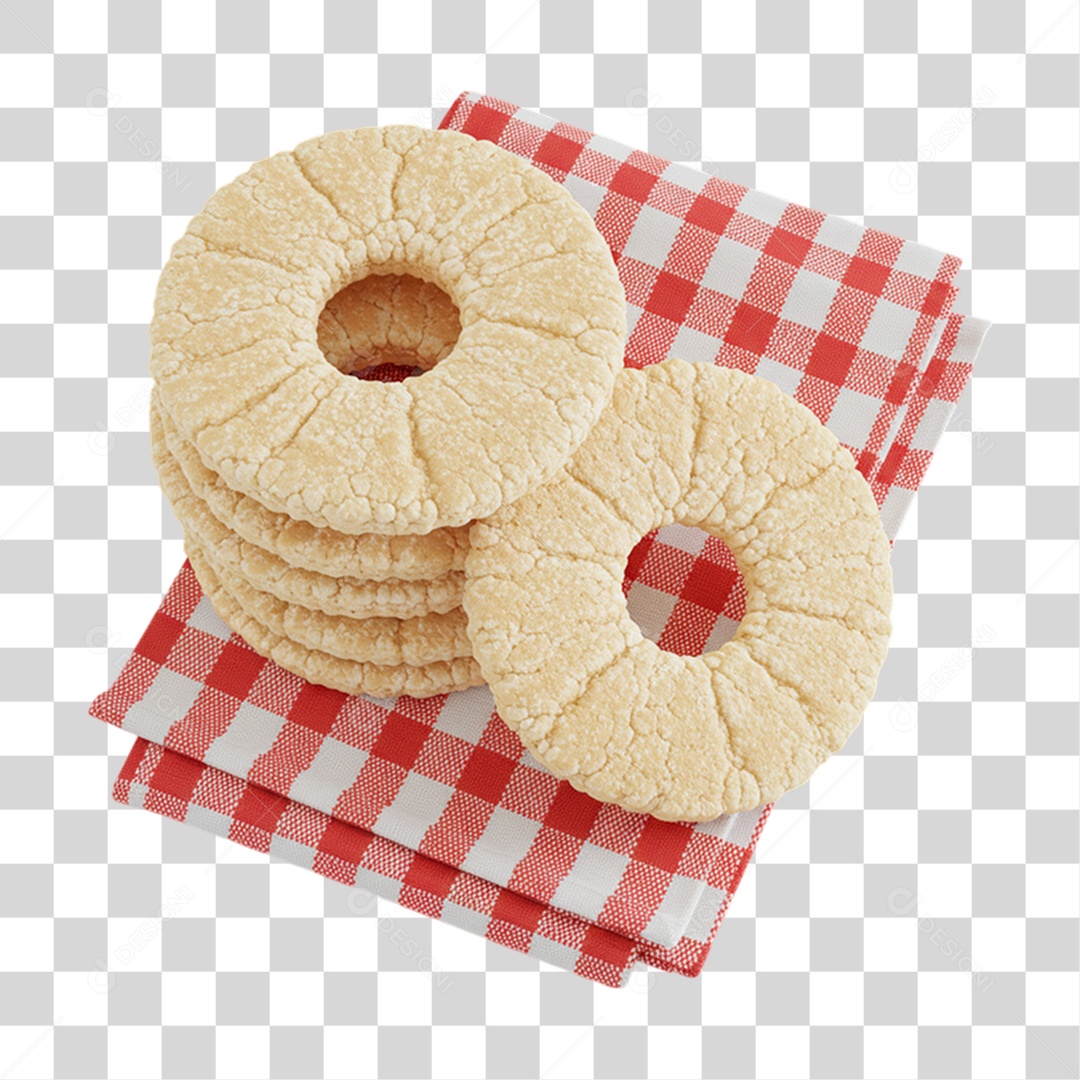 Biscoitos Empilhados PNG Transparente