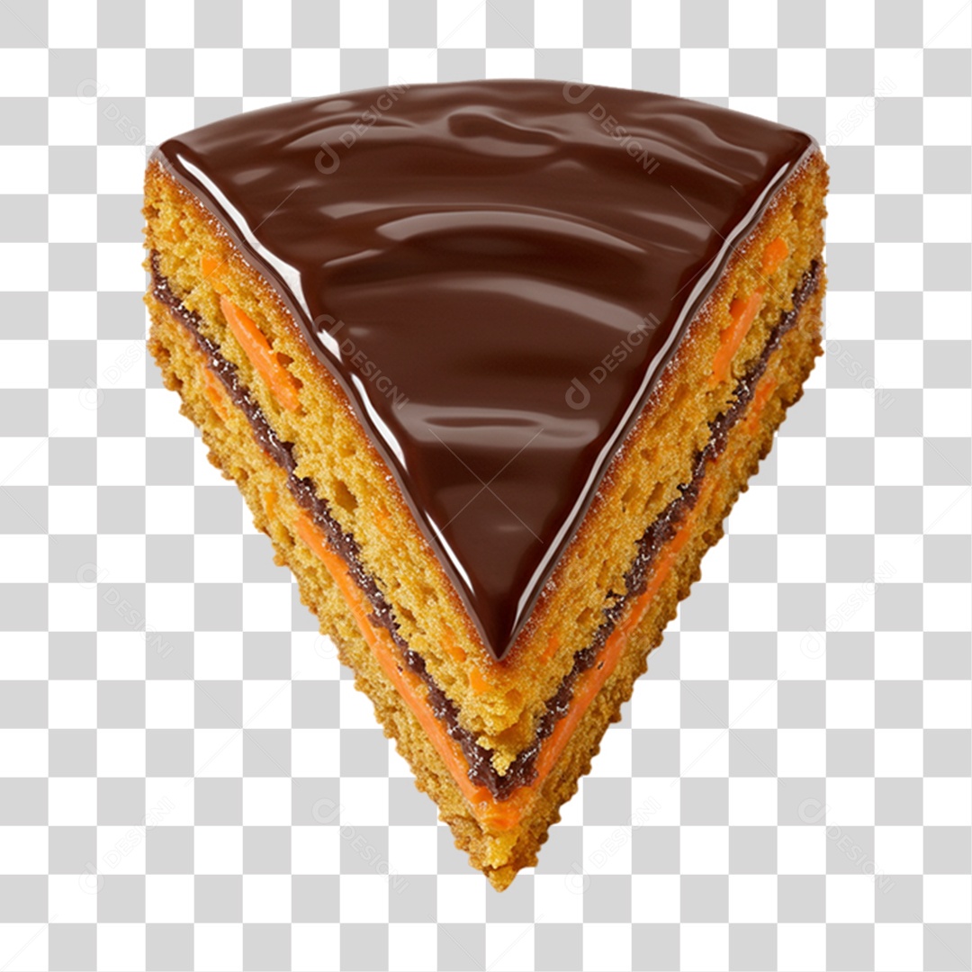 Fatia de Bolo PNG Transparente