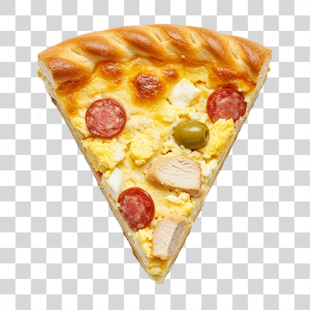 Fatia de Pizza PNG Transparente