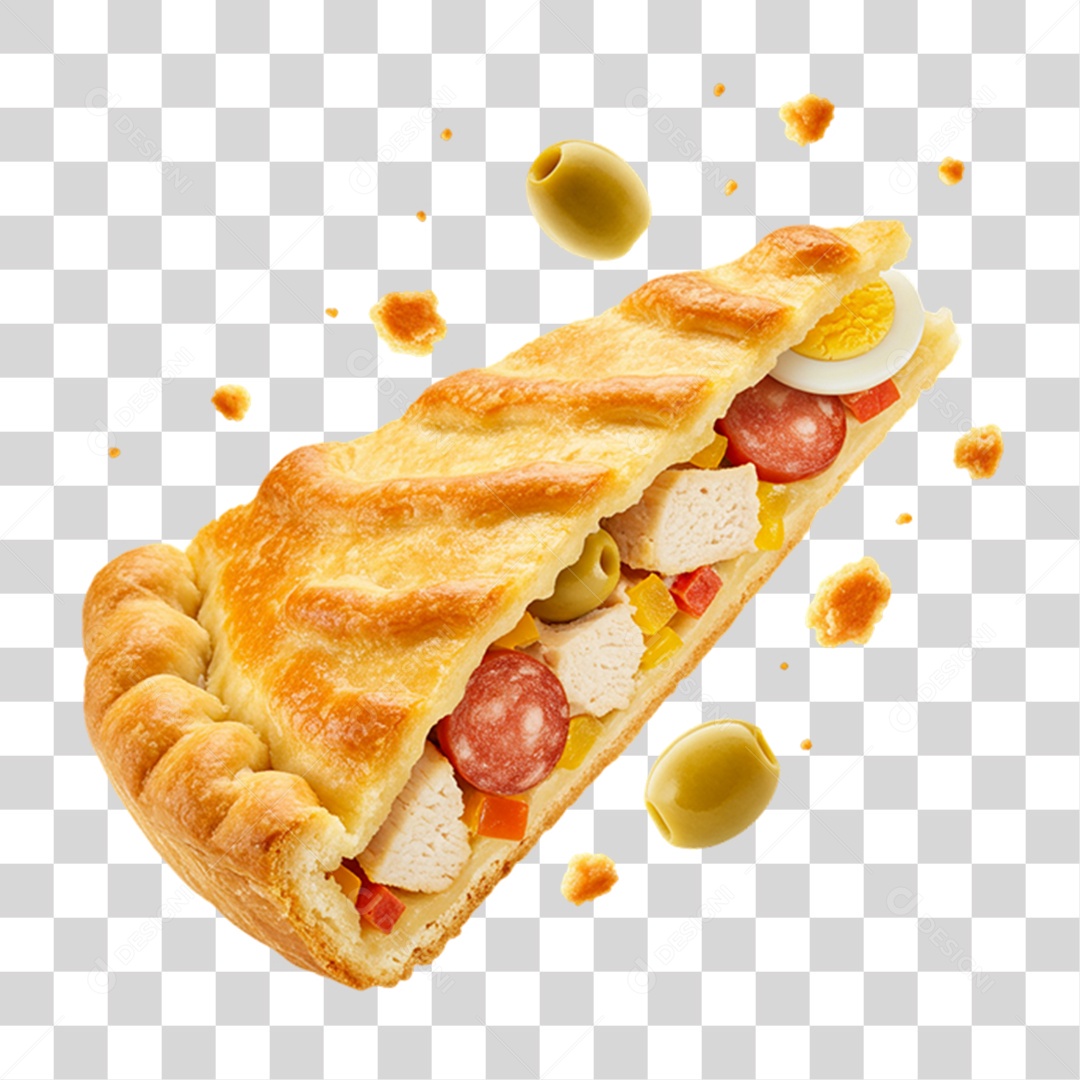 Fatia de Pizza PNG Transparente