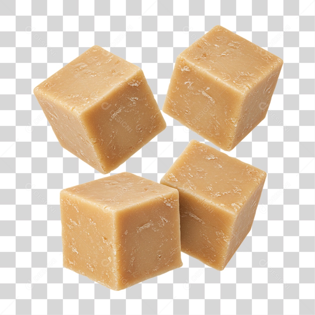 Doces em Cubos PNG Transparente