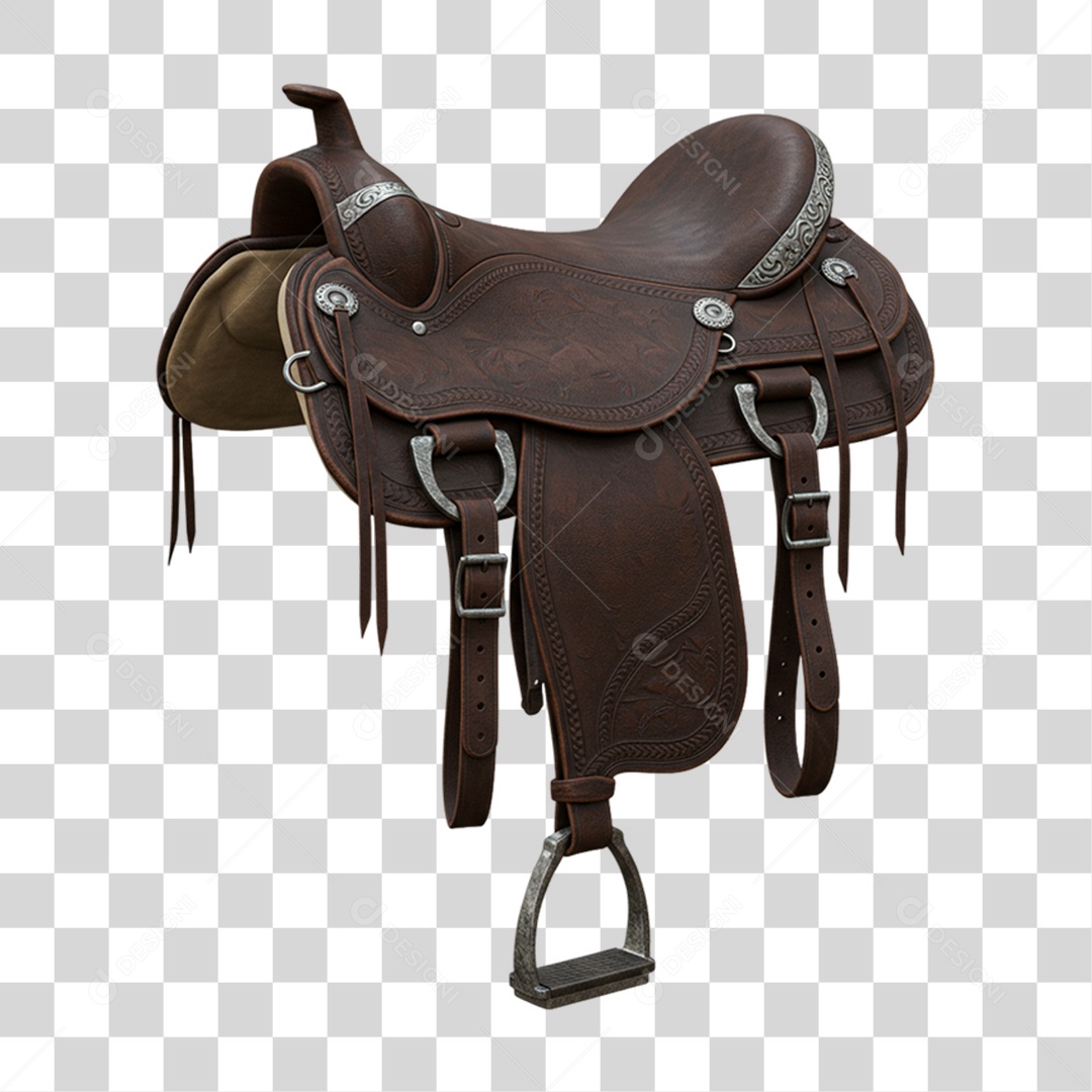 Sela de Cavalo PNG Transparente