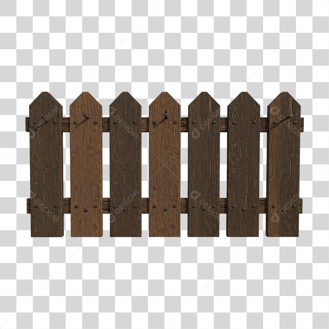 Cerca de Madeira Cercados PNG Transparente